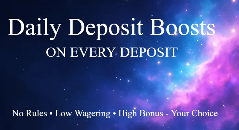 Starzspins Daily Deposit Boosts promotion